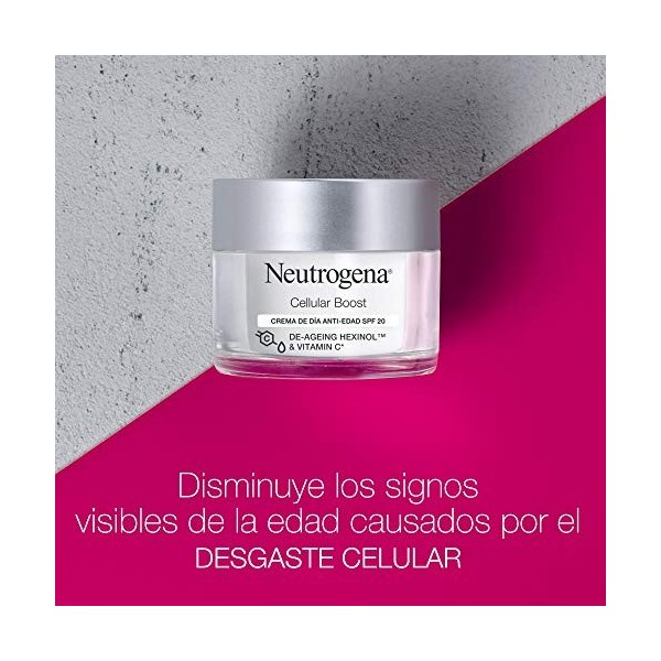 Neutrogena Cel Boost Crem Dia Spf20 50Ml