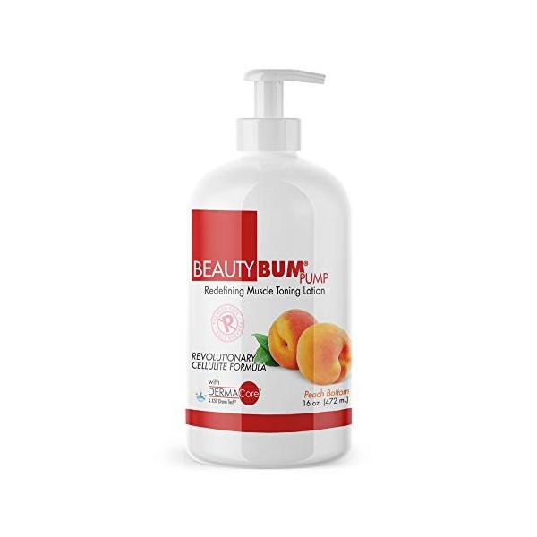 BeautyFit BeautyBum Pump Redefining Muscle Toning Lotion - Peach Bottom For Women 16 oz Lotion