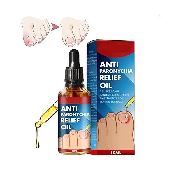 German ToenailPlus Anti Paronychia Relief Oil, Toenail Anti Paronychia Relief Oil, Toe and Fingernail Repair for Damaged Disc