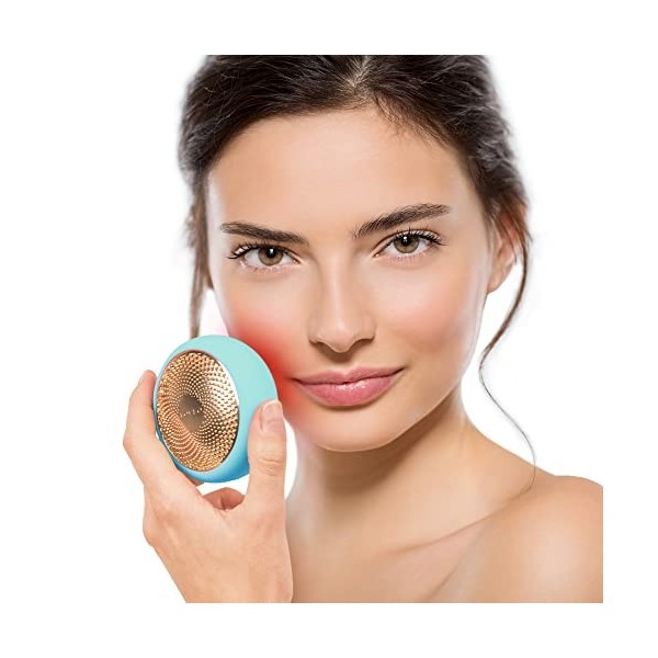 UFO 3 masque hydratant visage profond - Spa visage 5 en 1 - Luminothérapie lumière rouge, thermothérapie, cryothérapie, massa