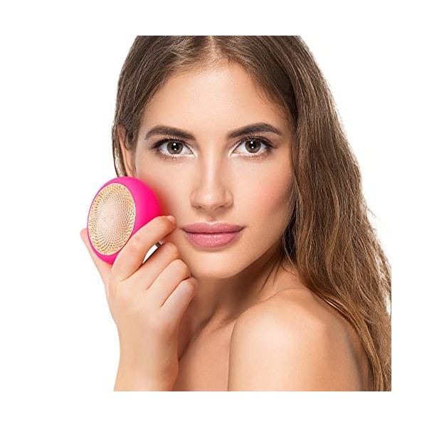 Foreo Ufo 2 Masque Led Visage, Luminothérapie Rouge Et Spectre Complet, Masque Visage Beauté, Traitement Chaud, Froid, Rose P