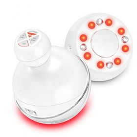 BOQUBOO Appareil de massage facial à ultrasons, ultrasons cosmétiques avec 1,8 MHz pour le corps et le visage, masseur anti-c