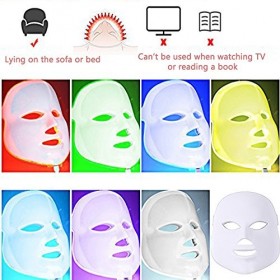 Havenfly LED Photon Therapy 7&nbsp;Couleur Light rajeunissement de la Peau blanchissant Beauté du Visage Daily Skin Care Masque D