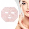 Masque Facial en Jadestone, Couverture de Sommeil Faciale en Jadestone pour les Cernes du Spa Quartz Rose 