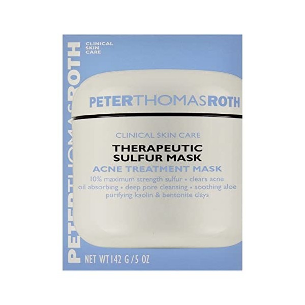 Peter Thomas Roth Peter Thomas Roth Therapeutic Sulfur Masque, 5.0 Ounce Bouchon doreille 2 Centimeters Noir Black 