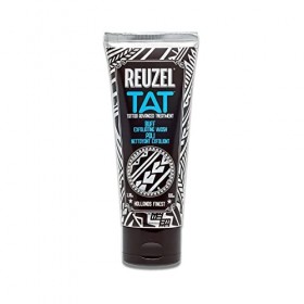 Reuzel Buff Exfoliating Wash - Scrub for Tattoos - Rapidly Exfoliates Dead Skin - Soothes and Conditions - Gives Color More V