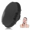 WLLHYF Silicone Brosse Nettoyante pour le Visage le Massage Exfoliant Nettoyant Douce Brosse Manuelle Nettoyante Nettoyage en