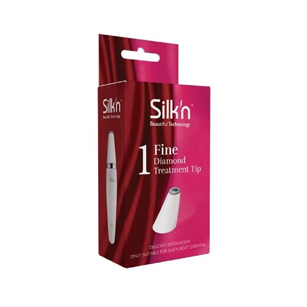Silkn ReVit Essential - Microdermabrasion par Gommage au Diamant - Peeling - 2 Pointes de Traitement - 30 Filtres