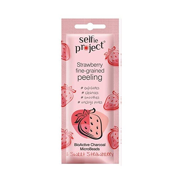 Selfie Project Exfoliant à la fraise fine grained 8 ml