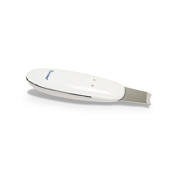 QUIRUMED Spatule faciale pour peeling et lifting, soins du visage, technologie ultrasonique, avec chargement USB