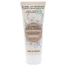 Jeanne En Provence - Gommage Doux Visage Amande - Bio - Fabriqué France - 75 ml