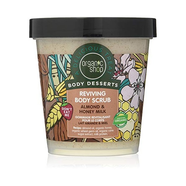 Organic Shop Body Desserts Lait amande et miel 450 ml