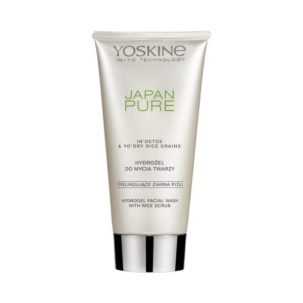 Yoskine Japan Pure Hydrogel Facial Wash with Rice Scrub