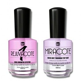 duri Rejuvacote 1, Miracote croissance des ongles Kit système, 0,61 fl. Oz.