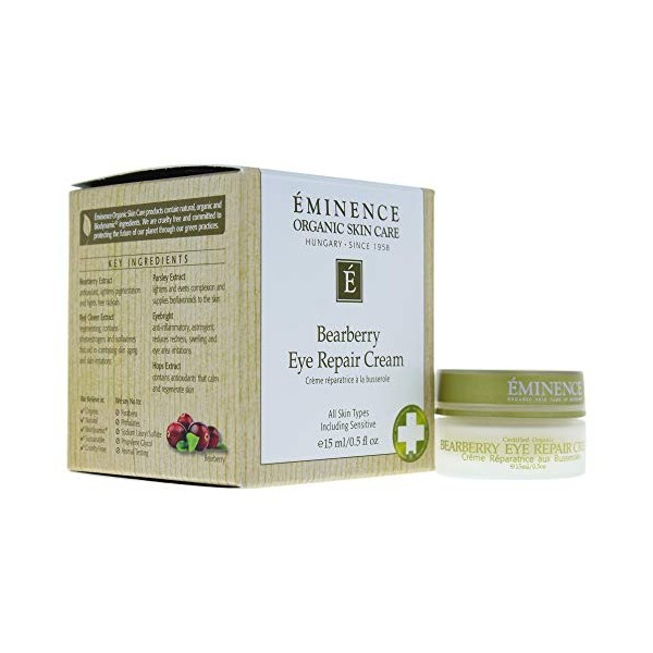 Bearberry Eye Repair Cream by Eminence for Unisex - 0.5 oz Cream