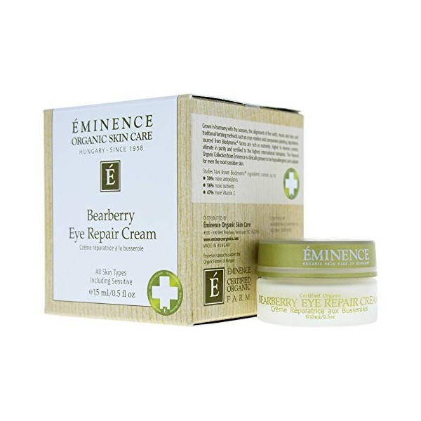 Bearberry Eye Repair Cream by Eminence for Unisex - 0.5 oz Cream