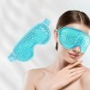 Keeoysie masque pour les yeux froids,Masque Yeux Froid, Pack pour Les Yeux en Gel Réutilisable，pour Cernes, Les Yeux Gonflés,