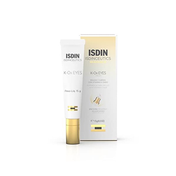 ISDIN Isdinceutics K-Ox Eyes 15ml | Crème contour des yeux | pour le soin spécifique des poches et des cernes