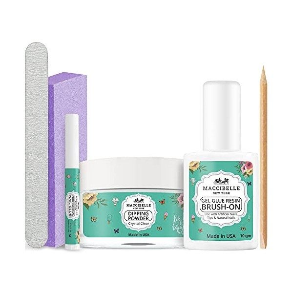 Maccibelle Kit de réparation professionnel pour ongles cassés et fissurés