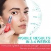 Crème pour les yeux au rétinol avec collagène et acide hyaluronique pour crème anti-âge pour les yeux, pour les bouffissures 