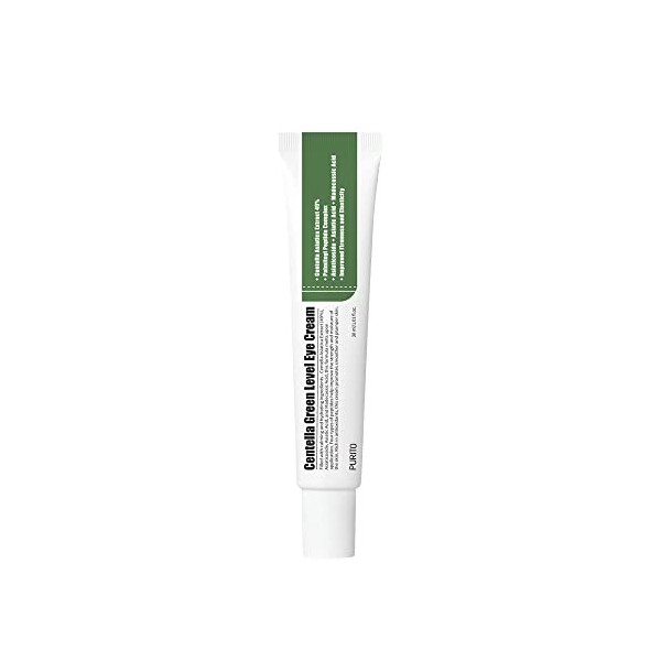 PURITO Centella Vert Level Eye Crème 1fl.ozCernes autour des yeux Rides Poches qui réduit les poches sous les yeux, les ridul