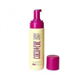 Coco & Eve - Mousse de bronzage de Bali Sunny Honey - autobronzant naturel pour bronzer sans soleil - anti-cellulite/anti-âge