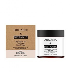 Organic & Botanic Madagascan Coconut Nap Facial Masque, 2.02 Fl Oz