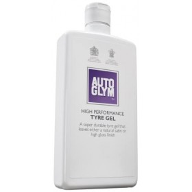 Autoglym High Performance Tyre Gel Gel Rénovateur pour Pneus - Gel Sans Rinçage pour une Finition Brillante ou Satinée Natu