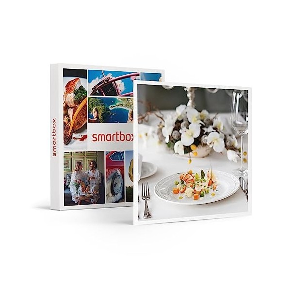 Smartbox - Coffret Cadeau Femme - Repas dexcellence Menu 3 Plats à Paris - idée Cadeau pour Elle - 1 Repas dexception entré