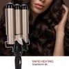 3 barils Waver 28mm-32mm Fers à friser les cheveux Outil de coiffure 110-240V Euro-32 mm 