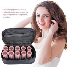 Semme Rollers Hot Pod Outil De Coiffure, 10 Pcs Professionnel Rouleau De Curling Électrique Chauffant Rouleau DIY Coiffures H