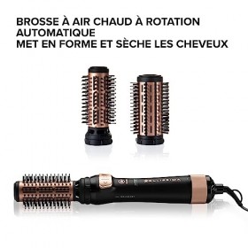 Bellissima Brosse Soufflante Ionique BHS4 1100 - Séchage Efficace 1000w, 2 Brosses de 40 et 50 mm - Ondulations et Lissage Do