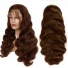 13x6 Perruque Longue Glueless Wig Perruque Cheveux Humains Brésiliens Lace Front Wig Remy 180% Densité avec Baby Hair Human H