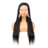 30 inch Straight Lace Front Wigs Human Hair Perruques frontales droites en dentelle 13x4 Lace Frontal Wig for Women 150 Densi