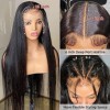 16 Pouces 13x6 Perruque Femme Naturelle Brésilien Silky Straight Lace Wig Human Hair Colle Perruque Femme Naturelle Glueless 