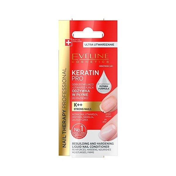 Eveline Cosmetics Nail Thérapie Thérapie professionnelle pour les ongles endommagés, 12 ml