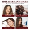 Hair Cream Sérum Capillaire Antifrisottis, Sérum Réparateu en Crème Professionnel pour Cheveux Abîmés, Revitalisant Sans Rinç