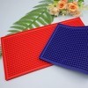 Tapis résistant à la chaleur pour outils de coiffage chauds, grand tapis plat en silicone pour fer à lisser les cheveux, cous