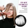 Boucliers de Douche Transparent Hairspray Shield pour la Coupe de Cheveux Teinture de Coiffure Bouclier Masque Maquillage Pro