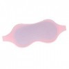 Gel Eye Cooler Pad Anti-Fatigue Lavable Réutilisable Eye Cooler Pad Lumière Réglable Rose 