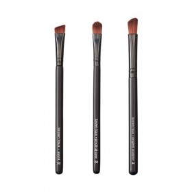 VEGAN LOVE Pack de 3 Pinceaux de Maquillage Slant + Small Allover + Angled Sculpter