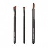 VEGAN LOVE Pack de 3 Pinceaux de Maquillage Slant + Perfect Line + Pointed Sculpter