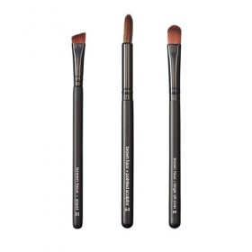 VEGAN LOVE Pack de 3 Pinceaux de Maquillage Slant + Pointed Sculpter + Large Allover