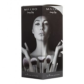 Set 9 Brochas Maiko Luxury Grey