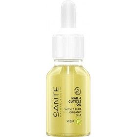 SANTE Naturkosmetik Nail & Cuticle Huile de soin des ongles et cuticules avec des huiles biologiques et de la vitamine E, vég