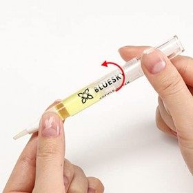 BLUESKY CUTICLE OIL PEN, Huile pour cuticules pour ongles, huile pour cuticules pour ongles à lamande douce, nourrissante,