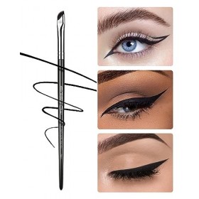 EIGSHOW Pinceau Eyeliner, Pinceau Eyeliner en forme de faucille, pinceau biseauté pour eyeliner en gel, Pinceau Eyeliner de p