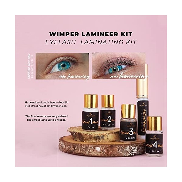 Set de Laminage Natural Beauty, Noir