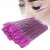 50pcs Brosse à Cils Jetable Baguettes De Mascara Applicateur De Maquillage De Cils Pour un Maquillage Parfait, Brosse De Toil