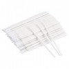 100 Pièces Micro Applicateurs Brosses Coton-tige Brosse Micro Pinceaux, Jetables Mini Pinceau Extensions de Cils Coton-tige S